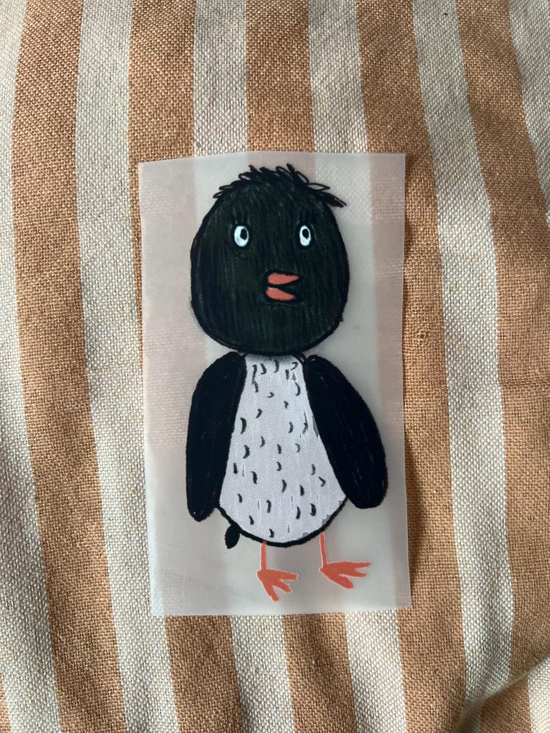 Bügelbild „Pinguin Paul“ Lillemo