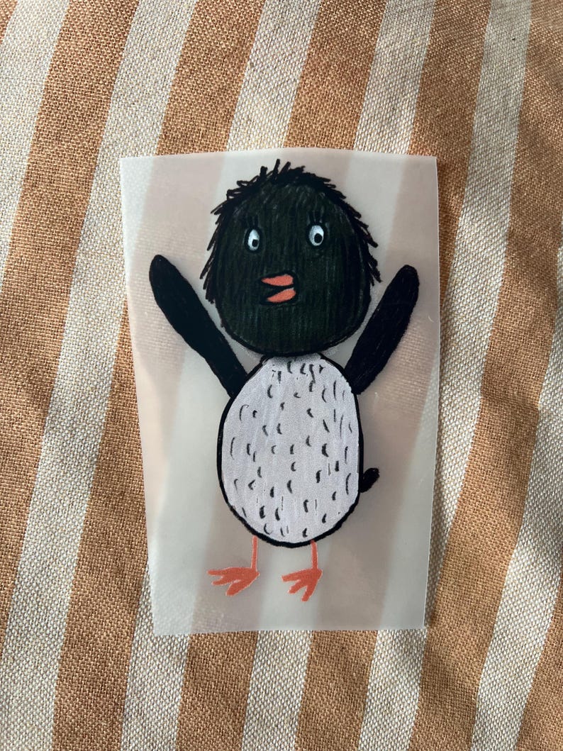 Bügelbild „Pinguin Paula“ Lillemo