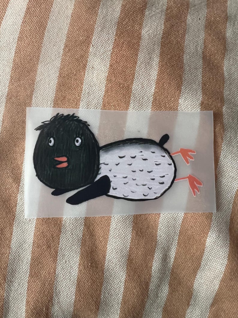 Bügelbild „Pinguin Peter“ Lillemo