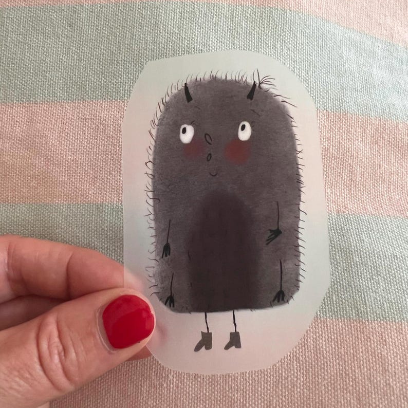 Bügelbild „Rolf“ Lillemo Regenmonster
