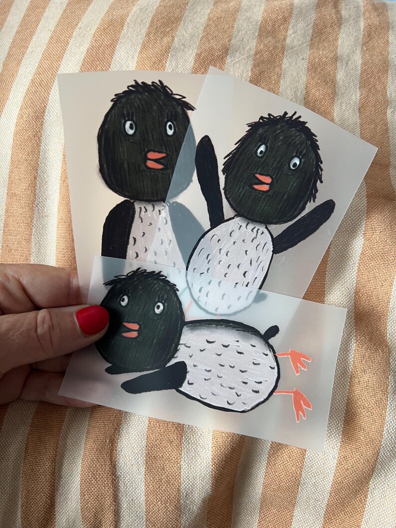 Bügelbilder Set „Pinguin Crew“ Lillemo